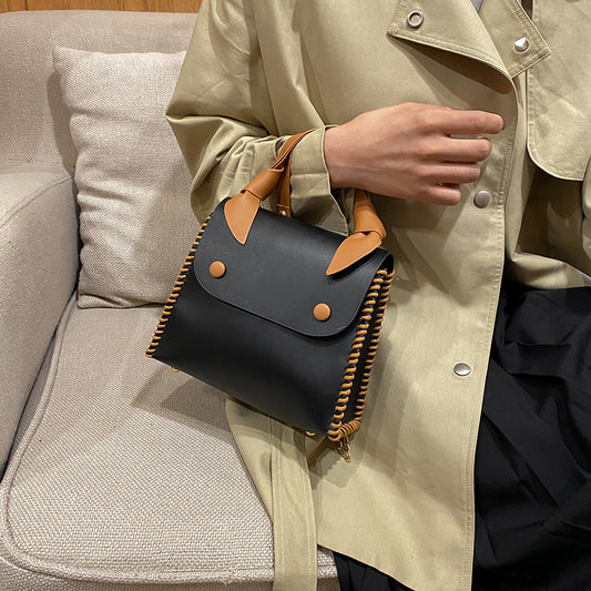 Japanese Material Package Hand-woven Retro Net Red